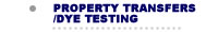Property Transfer / Dye Testing